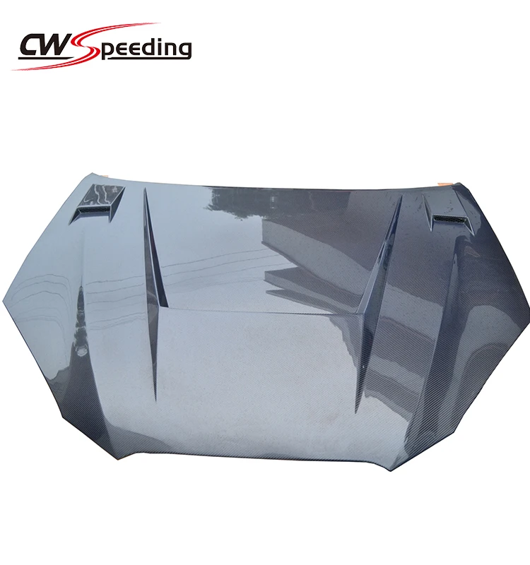 

OEM STYLE CARBON FIBER ENGINE HOOD BONNET for 2008-2011 HYUNDAI GENESIS COUPE Norsen