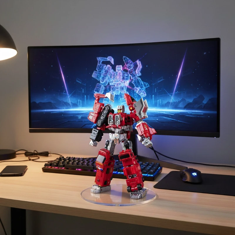 25.5 センチメートル 6-in-1 変換おもちゃロボットプラモデル子供のおもちゃゲームアクションフィギュア収集モデル子供の誕生日ギフト