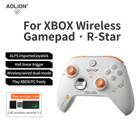 Aolion Wireless 2.4G Gaming Controller For Xbox One Series X/S Hall Effect Trigger RGB Gamepad For XBOX/PC Game Accessories
