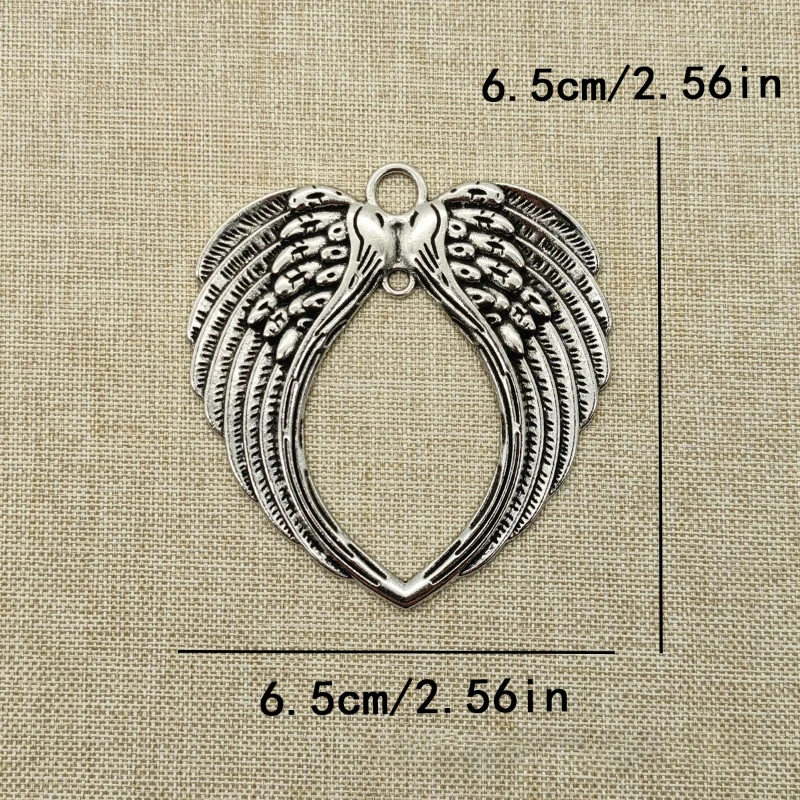 زينة عيد الميلاد أجنحة الملاك القلب قلادة شجرة عيد الميلاد الديكور قلادة معلقة هدايا تذكارية لخسارة أحد محبوب