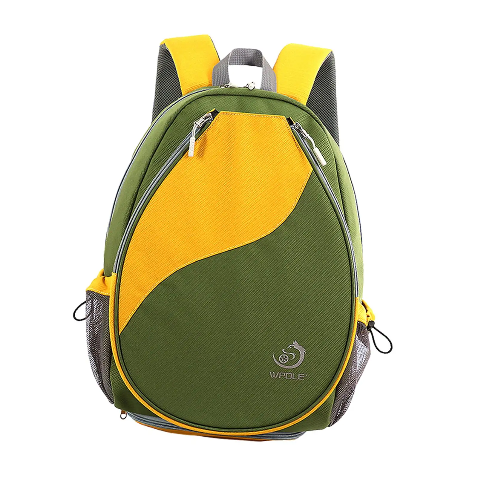 

Tennis Bag Water Resistant with Shoe Compartment Sports Backpack for Badminton Squash Pickleball Paddles Racquet Balls Accessory