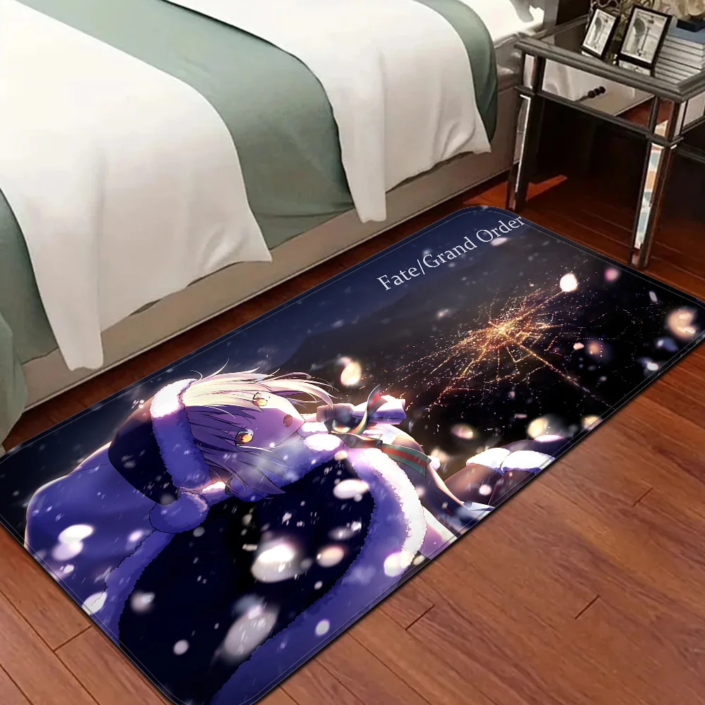 

Anime Fate Stay Night Room Mats Retro Multiple Choice Living Room Kitchen Rug Non-Slip Welcome Rug