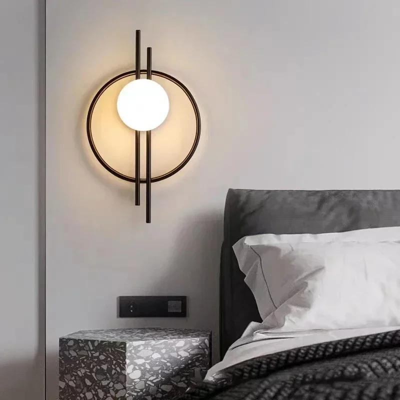 Moderne LED Wandleuchte Lampe Für Wohnzimmer Esszimmer Schlafzimmer Nacht TV Hintergrund Gang Hause Dekoration Beleuchtung Leuchte Glanz