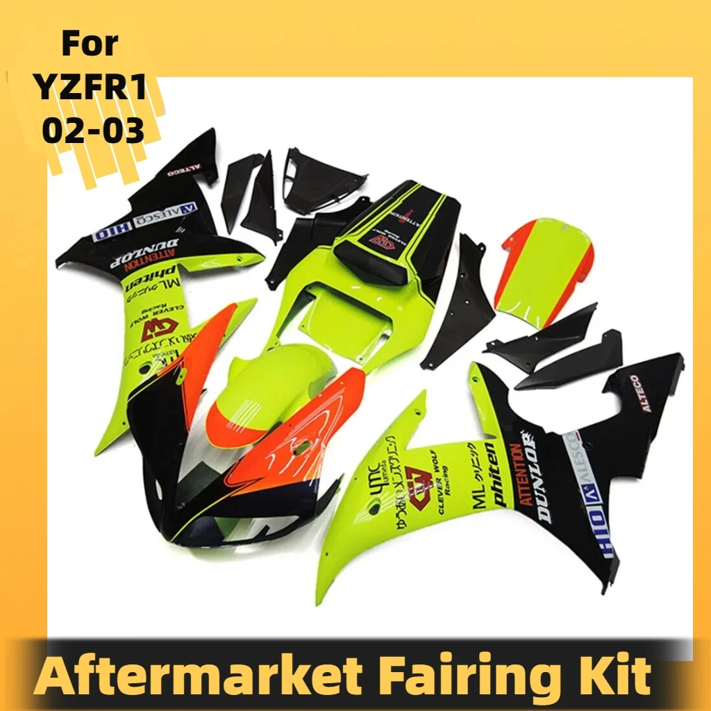 YZF R1 2002 2003 Fairing Kit for Yamaha YZF R 1 02 03 Free Customization 100% Fit Full Motorcycle Body Set Parts