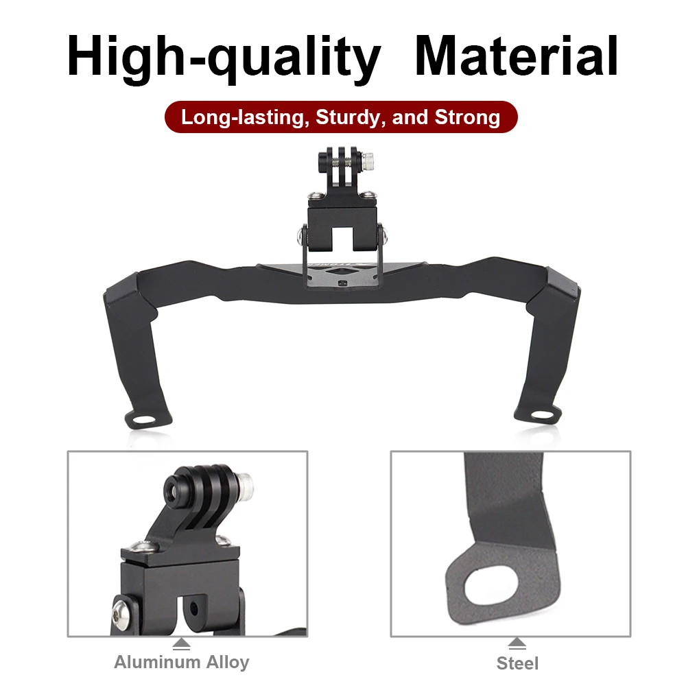 For Honda Forza 350 2020-2026 Forza125/200 2021-2026 Motorcycle GPS Navigation Plate Bracket Windshield Mount Phone Stand Holder