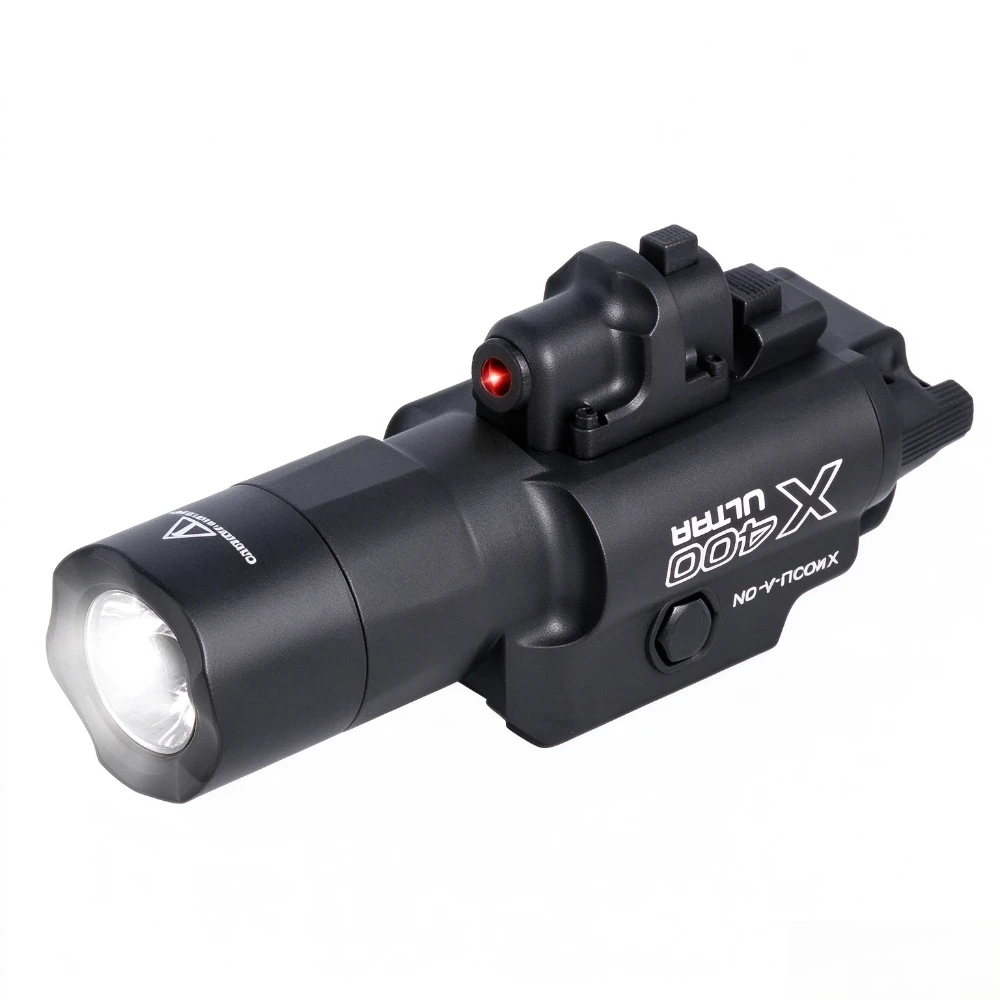 High Strength Nylon X400 Ultra Hobby Combo Unit White Illumination Alignment Marker Dual Switches Rail Mount Parts