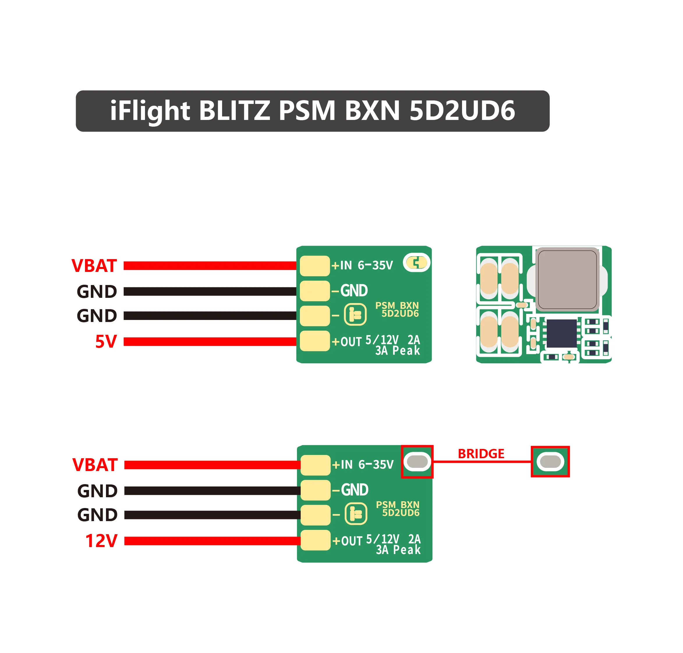Picture 6: IFlight BLITZ BEC Module - 5V/2A 12V/3A 6-26V