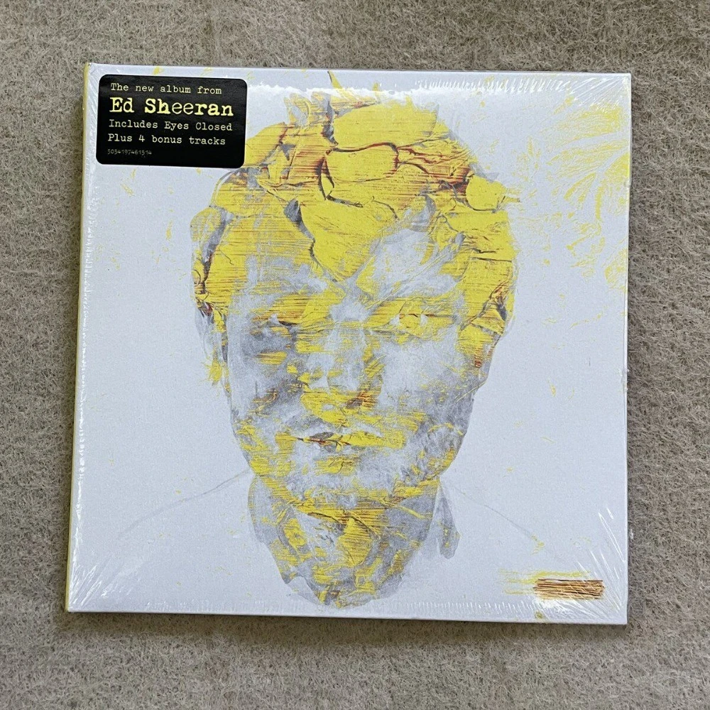 Álbum CD Deluxe Subtract de Ed Sheeran 2023, Música Pop Folk, Eyes Closed Boat, 18 Pistas, Cantante y Autor de Canciones, Guitarra Acústica