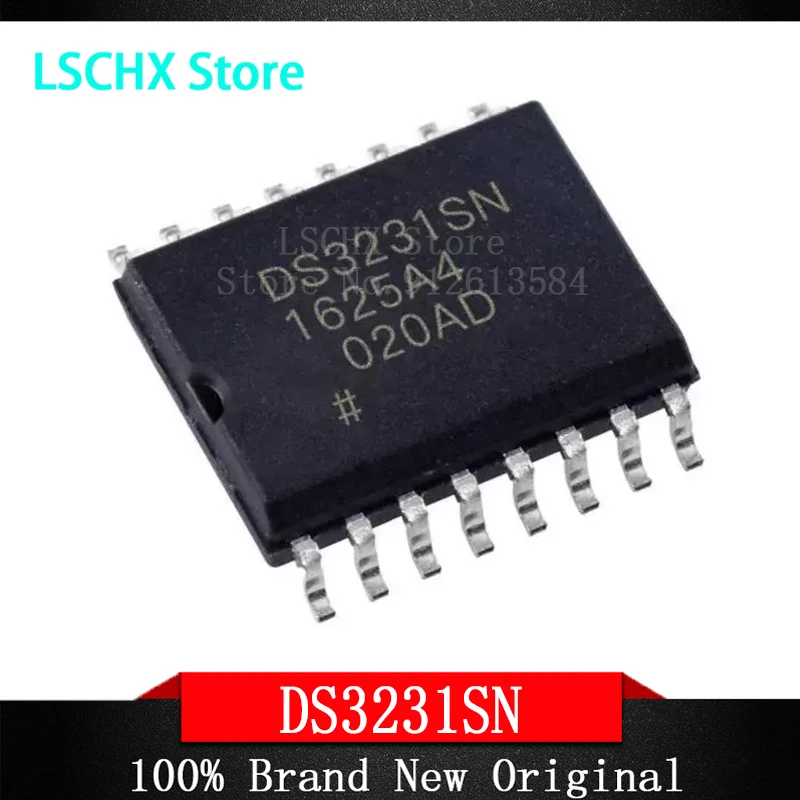 10PCS Real Time Clock chip DS3231SN DS3231 I2C SOIC-16-300mil Real Time Clocks
