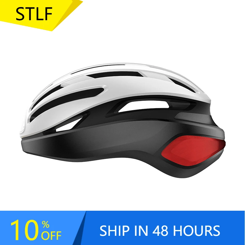 

STLF2023 Trends BT-enabled Smart Bike Helmet with Integrated USB Rechargeable LED Lights Casco Con Integrada