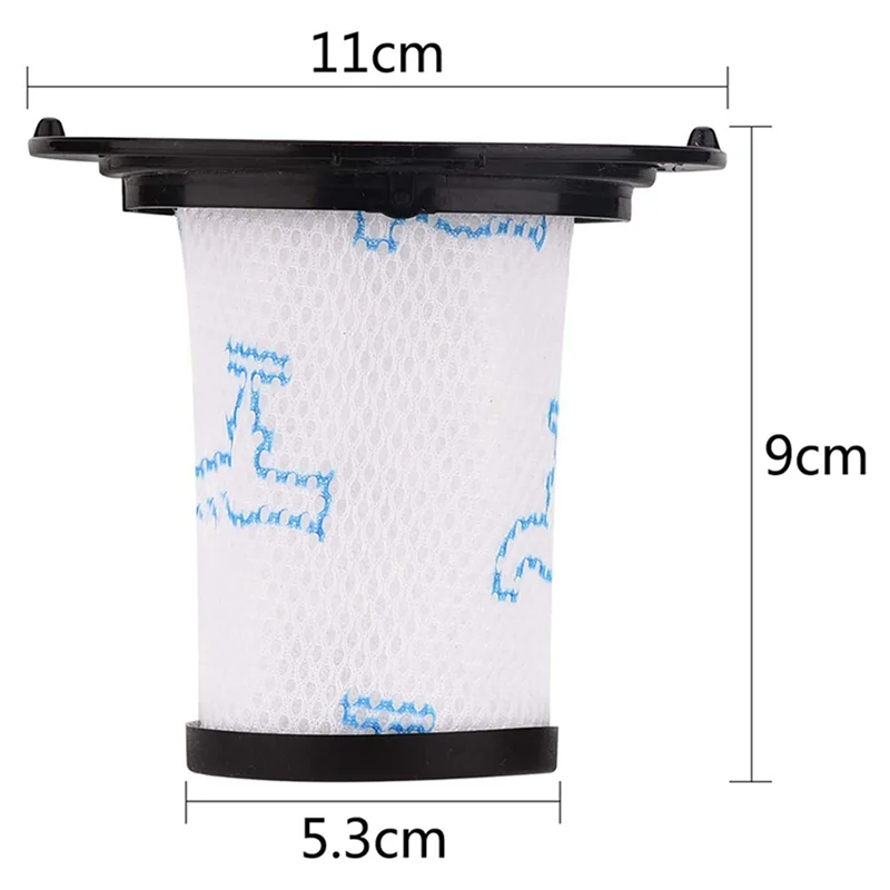 -ABPO 12 قطعة مرشحات لروينتا سلاح الجو 460 الكل في واحد Rh92xx ومكنسة كهربائية Air Force Flex 560 Rh94xx، أجزاء ZR009002