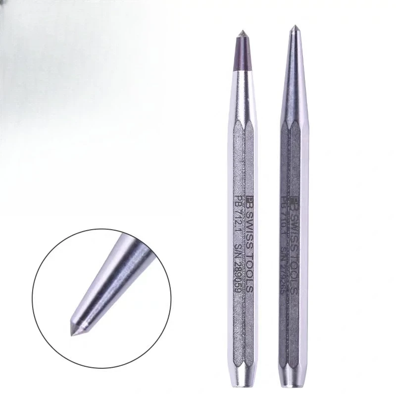 Perforated carbide center punch 712 series 1/2 positioning punch