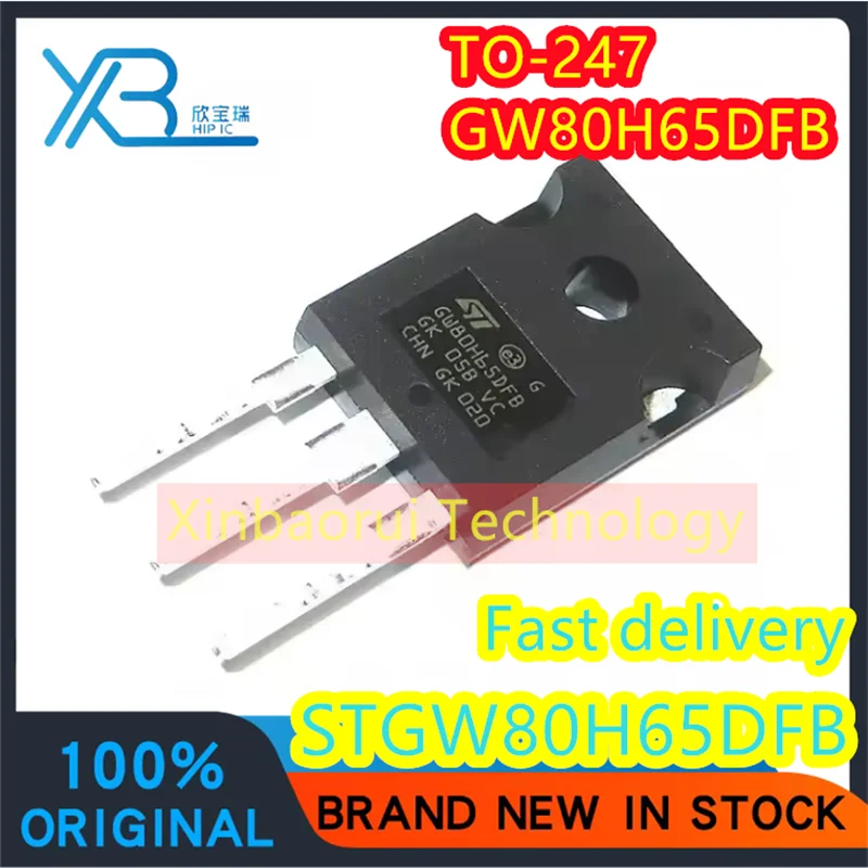 

(5/10pieces) G80H65DFB New in stock STGW80H65DFB TO-247 80A 650V IGBT power tube Consumer electronics