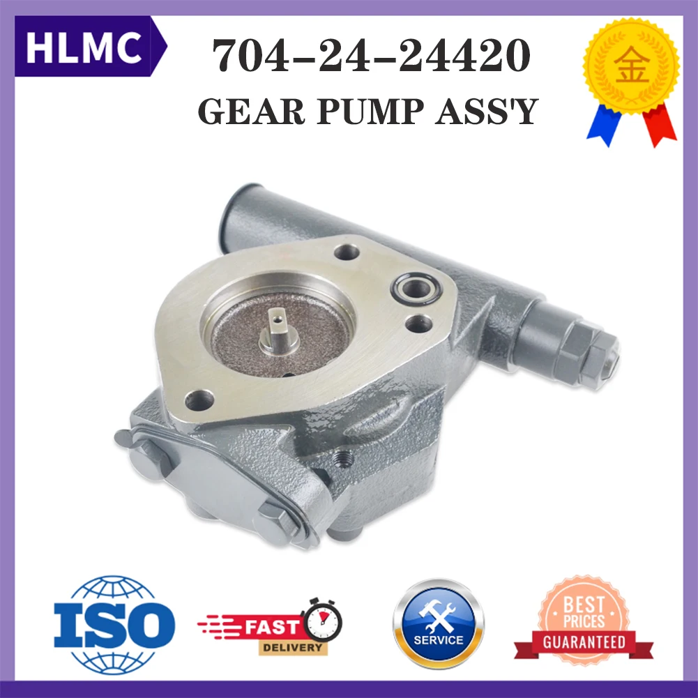 704-24-24420 704-24-26430 Hydraulic Gear Pilot Pump HPV95 HPV132 for Komatsu PC120-6 PC200-6 PC300-6 PC350-6 PC400-6 Excavator