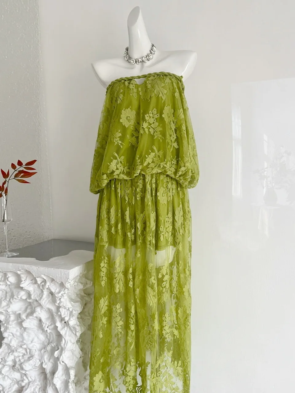 

Новый модный комплект для пляжного отдыха: кружевной топ на одно плечо и юбка с завышенной талией, цветочный принт