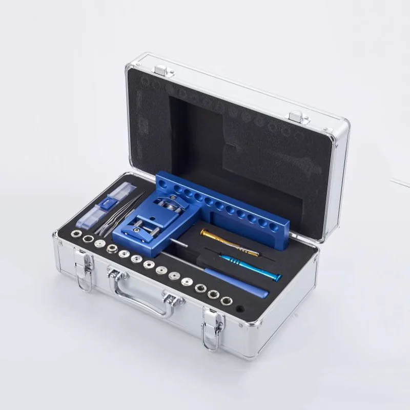 AG Portable Dental Handpiece Repair Tools Professional Maintenance Kit with Aluminum Box Dental Handpiece Removal Tool