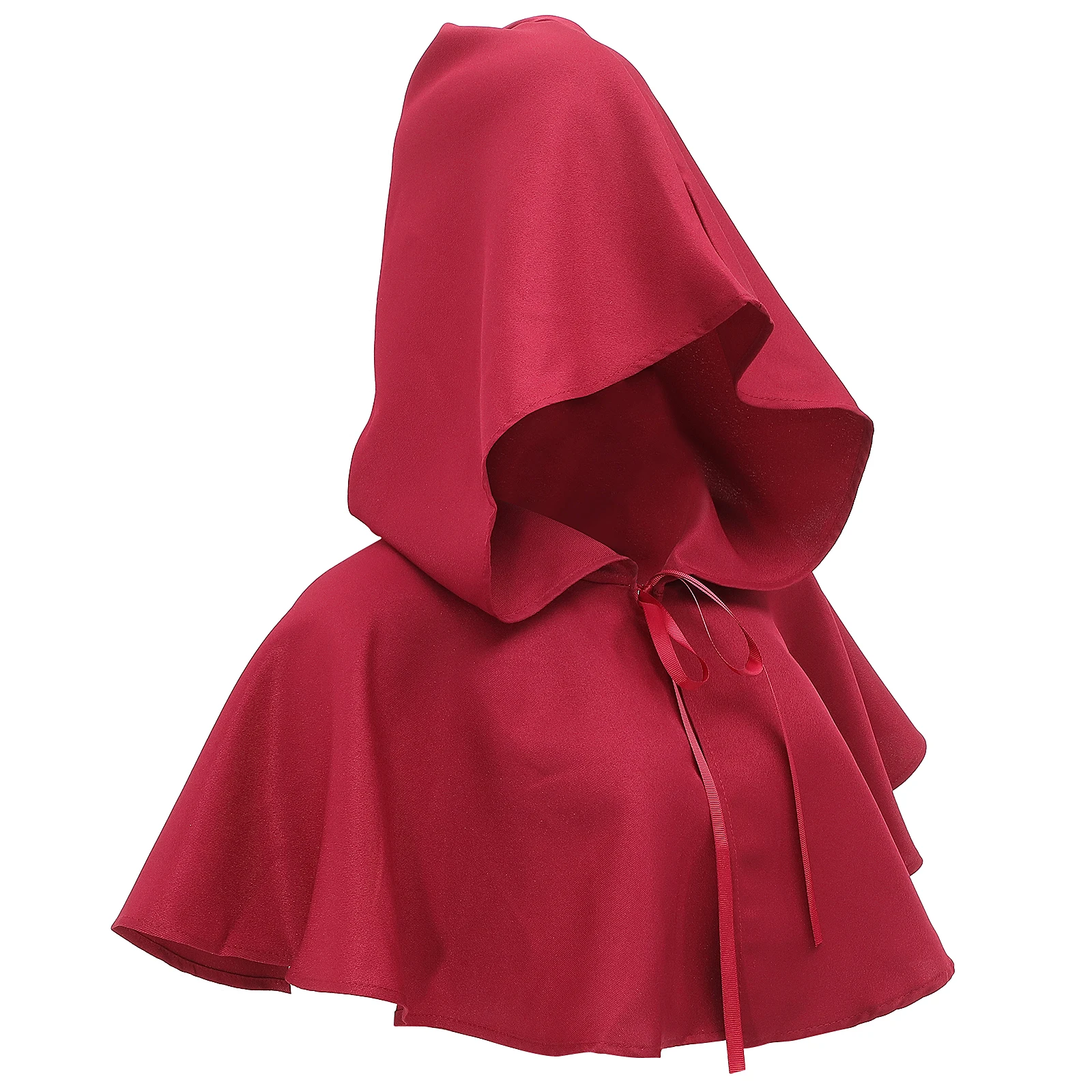 

1pcs Medieval Hood Hat Felt Witch Accessories Halloween Costume Reusable Breathable Medieval Hood One Size Fits Most