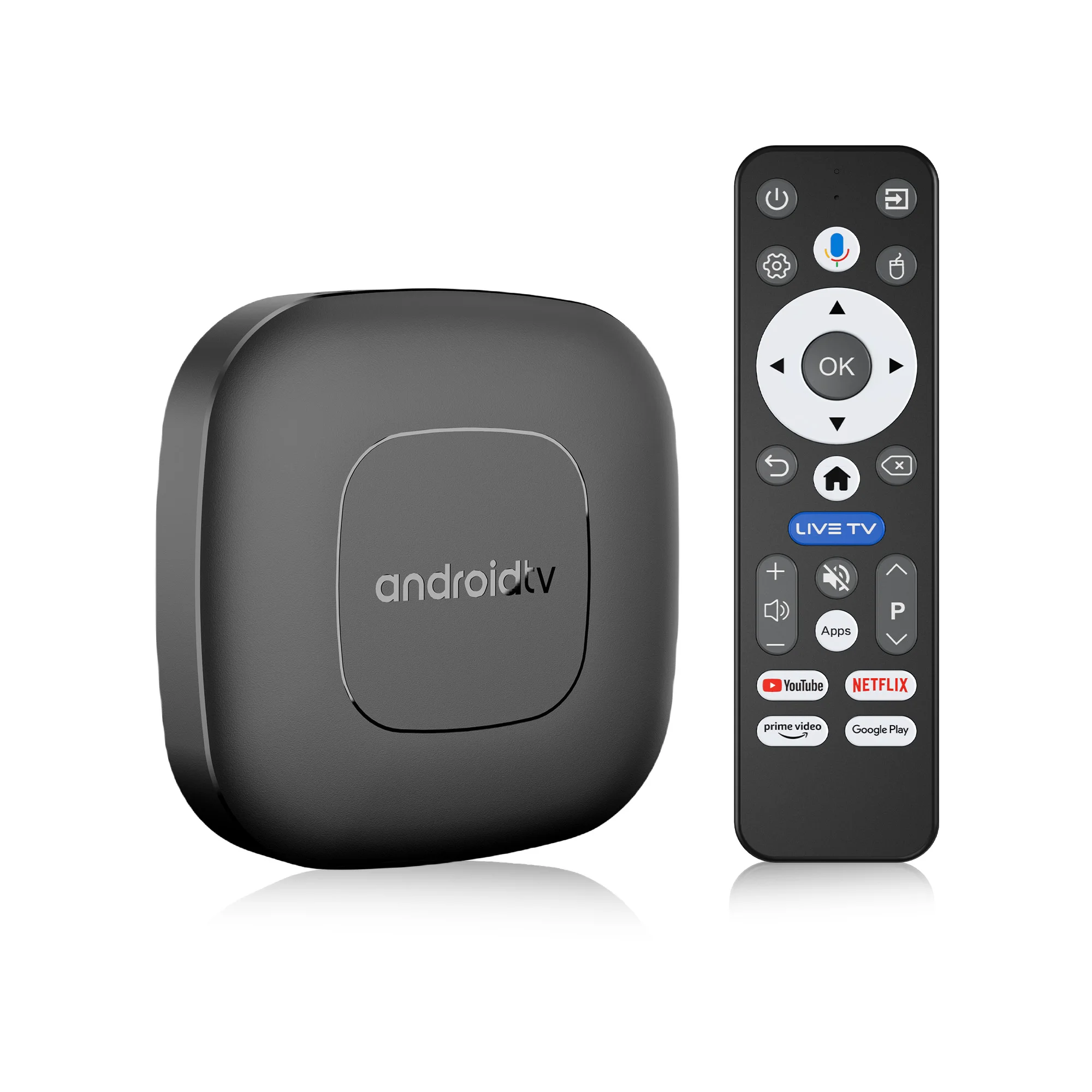 Dekoder TV Android 16 Asystent Google Sterowanie głosowe 8 GB 128 GB 256 GB 4K Wi-Fi 6 BT5.0 T1 RK3518 Odtwarzacz multimedialny wideo 4K Dekoder TV — zdjęcie produktu 7