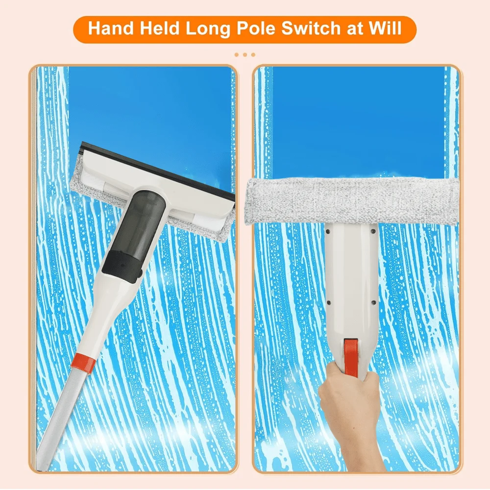 

Household Glass Cleaner Window Cleaner Portable Wiper Double-sided Glass Wiper Fast Water Absorption Strong Stain Removal