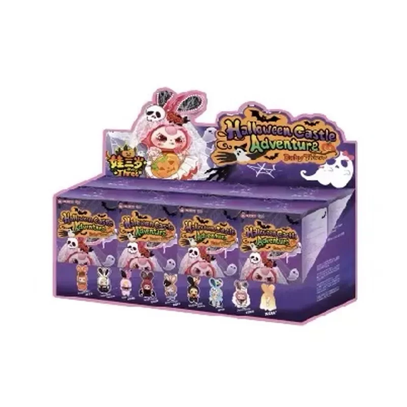 

Kawaii Baby Three Three Year Old Castle Adventure Vinyl Blind Box Desktop Ornament Mysteriou Box Collection Model Mysterious Box