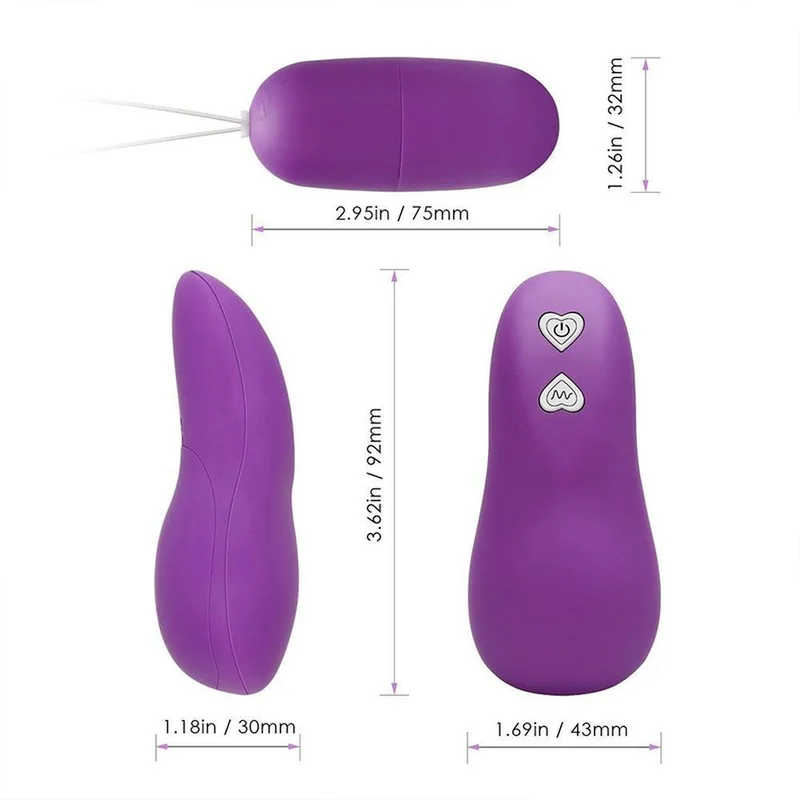 Vibrator Remote Control Nirkabel Mainan Seks Para Juguetes Pemijat Klitoris Multi Kecepatan Peluru Telur Melompat untuk Wanita Mesin Seks