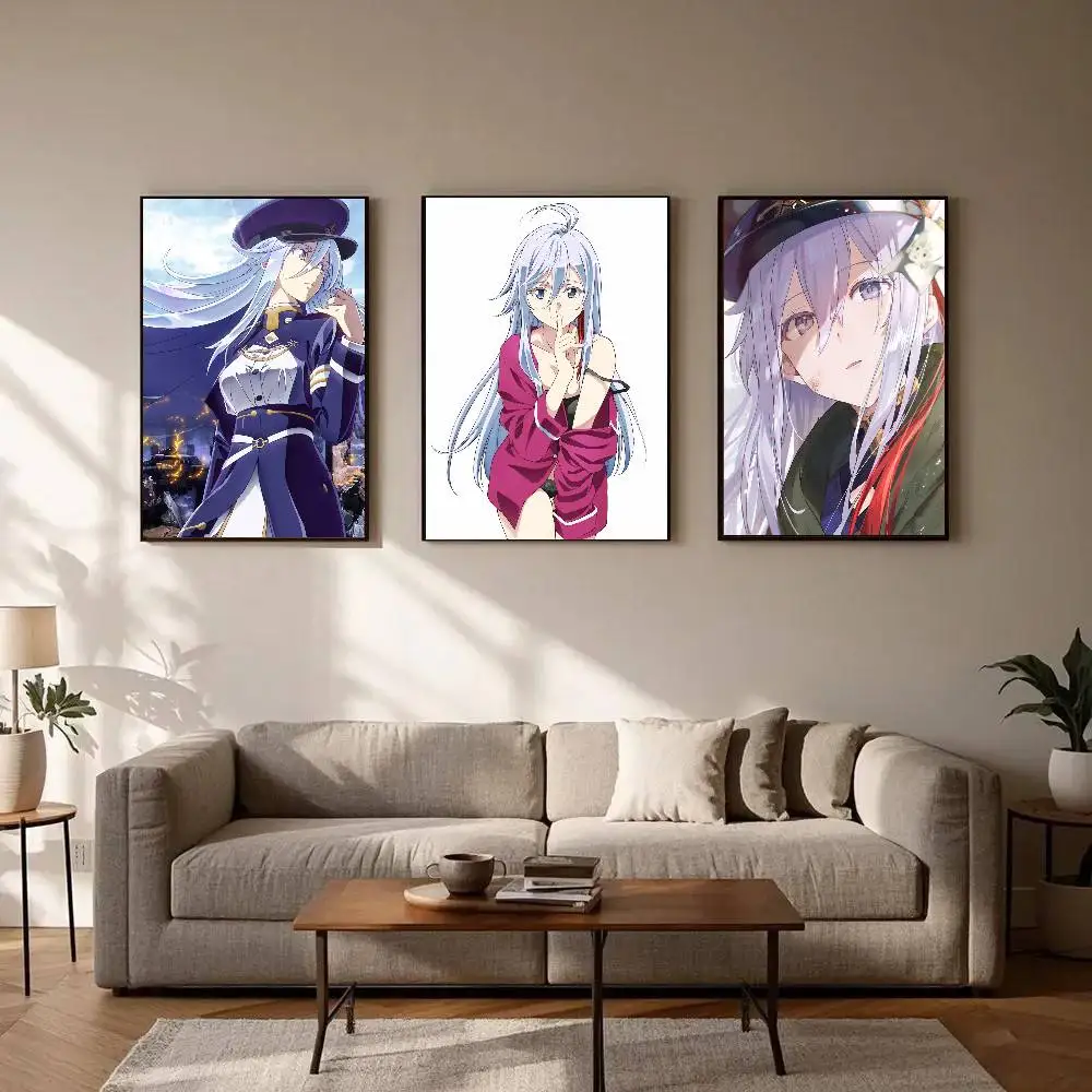 Vladilena Milize Animation Eight Six Poster Art Sticky Wall Waterproof Home Living Room Bedroom Bar Aesthetic Decoration