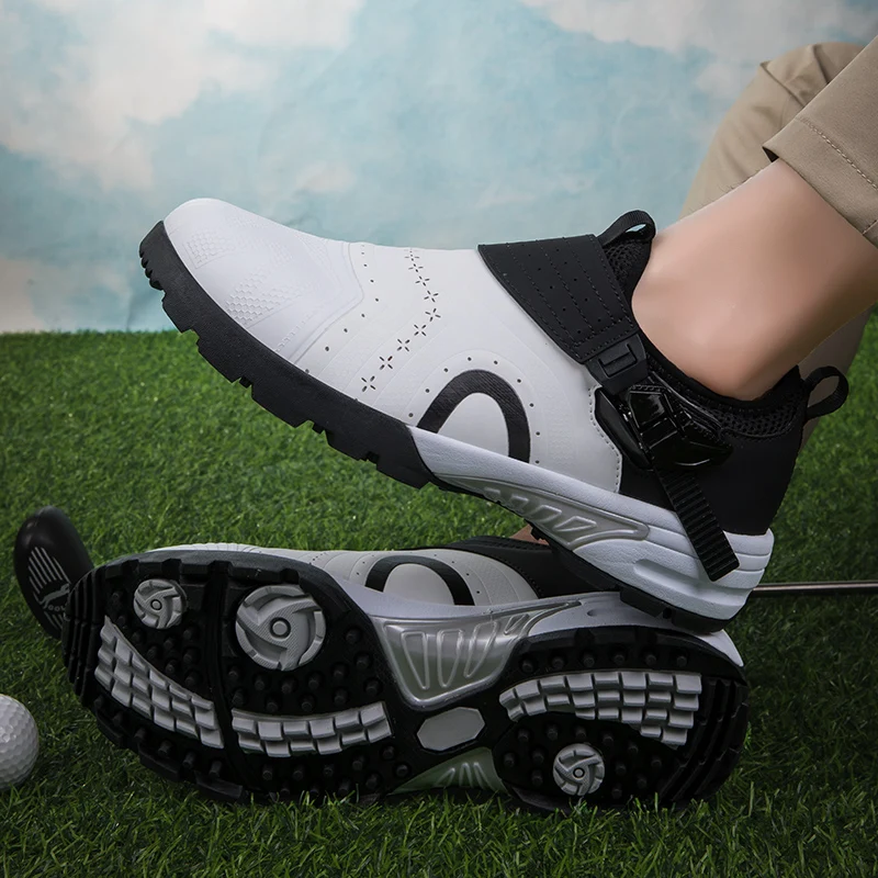 

Top Quality Golf Shoes Unisex Luxury Brand Gym Shoes for Men Women Anti-Slippery Golf Training Shoes Couples