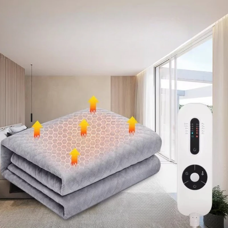 

Heated Throw Soft Electric Blanket Cozy Comfortable Thermal Blanket Plush Heating Pad Warm Calienta Cama Household Merchandises