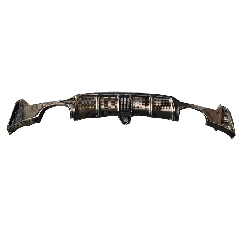 

High quality MP Style 4series F32 real Carbon Fiber Rear Bumper Diffuser WITH led light for F32 F33 F36 M Sport 2014-2020