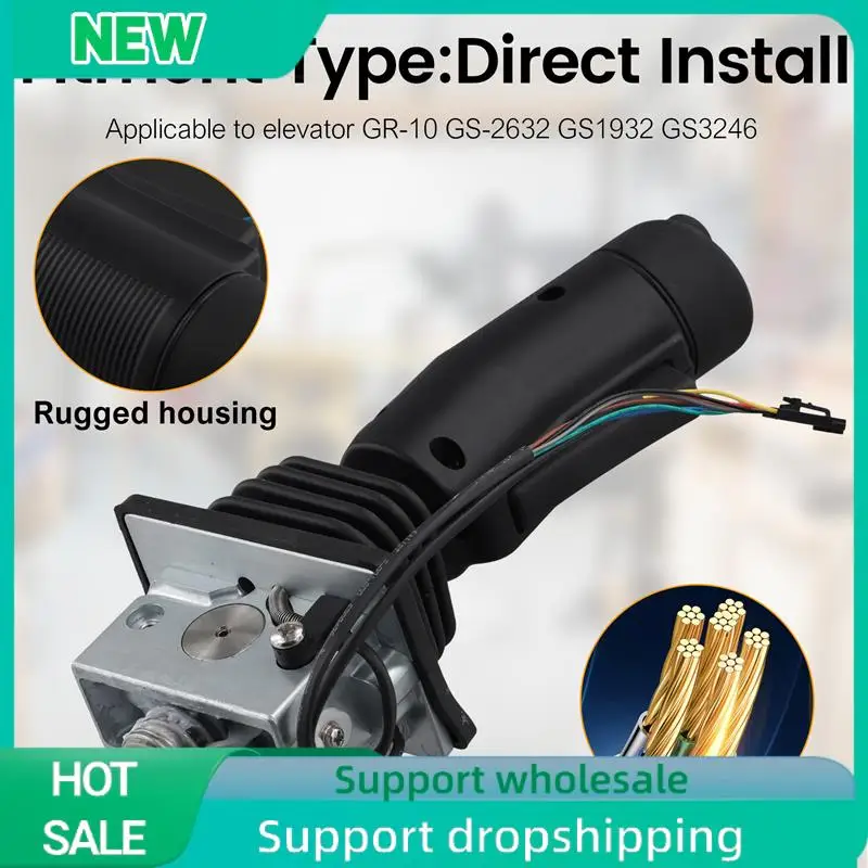 

A04E-Joystick Controller Lift Steering Joystick 137634 137634GT For Genie Scissor Lifts GR-10 GS-2632 GS1932 GS3246 GE-137634