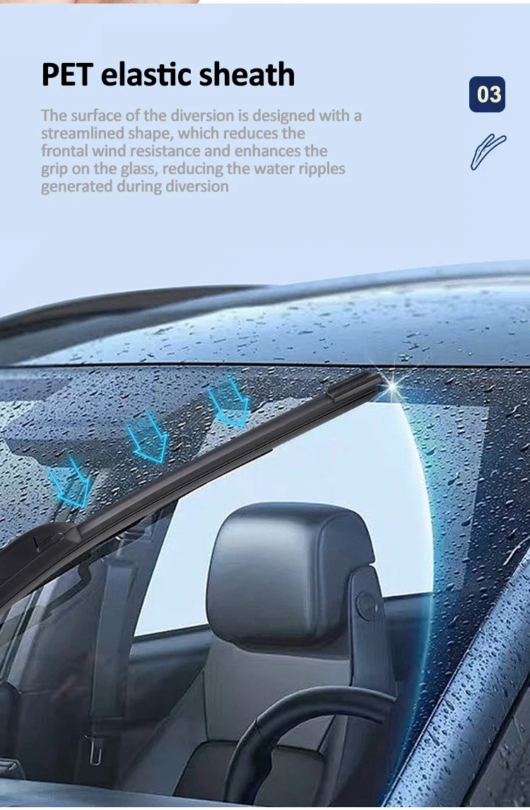 Car Wiper Blades For Cadillac Escalade GMT 900 2007 2008~2014 Rubber Strip Wipe Cleaning Brushe Protect Windshields Accessories