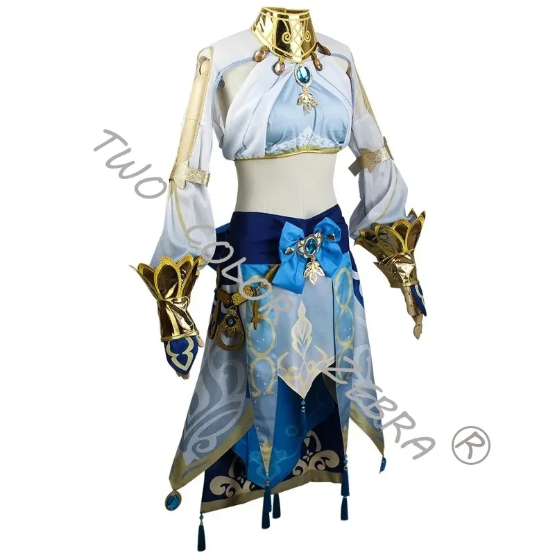 Nilou 코스프레 Kostüm Genshin Impact Karneval 유니폼 애니메이션 할로윈 Kostüme Frauen Spiel angepasst Cosplay Costume