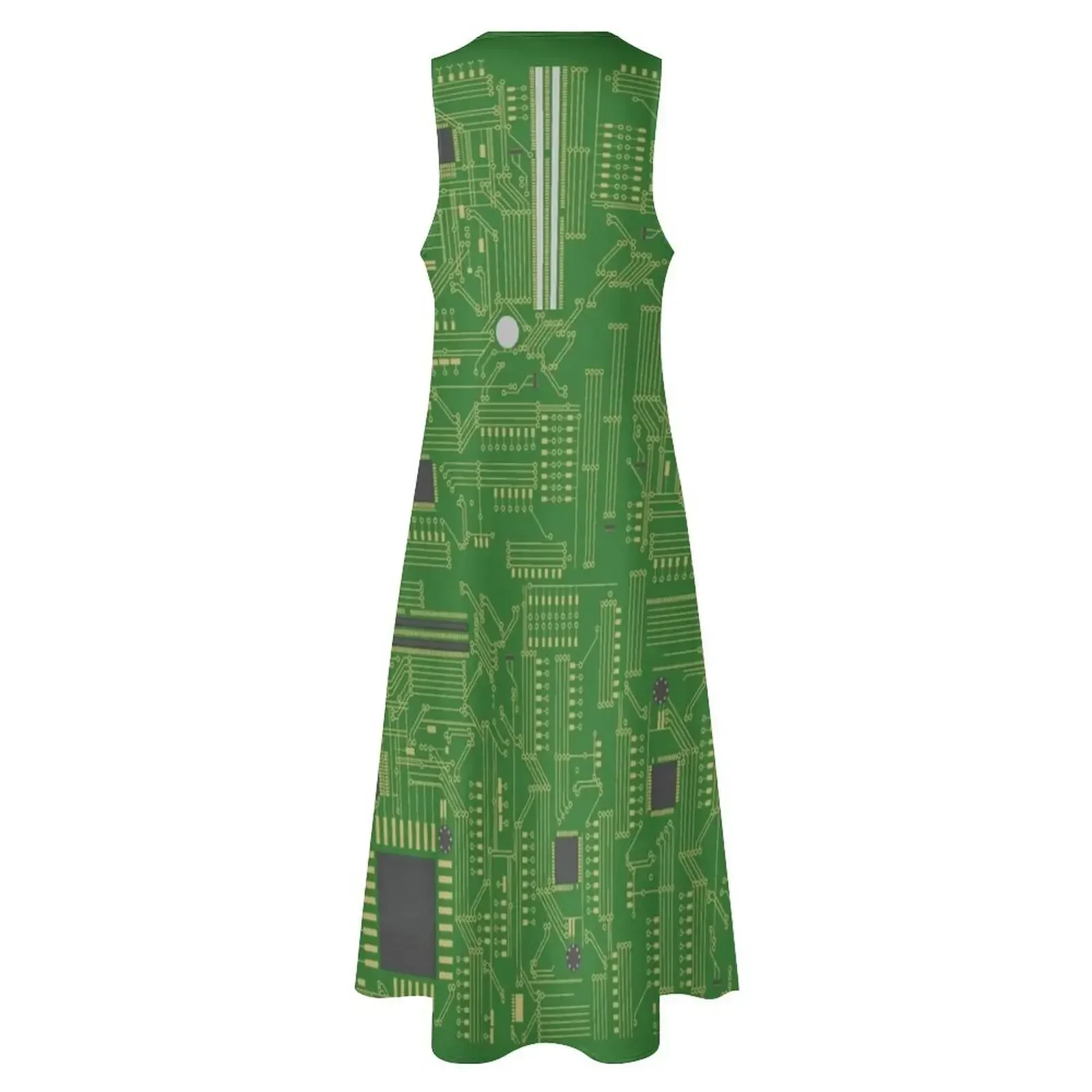 Motherboard Mainboard Circuitry Long Dress luxury women's party dress evening prom Dress