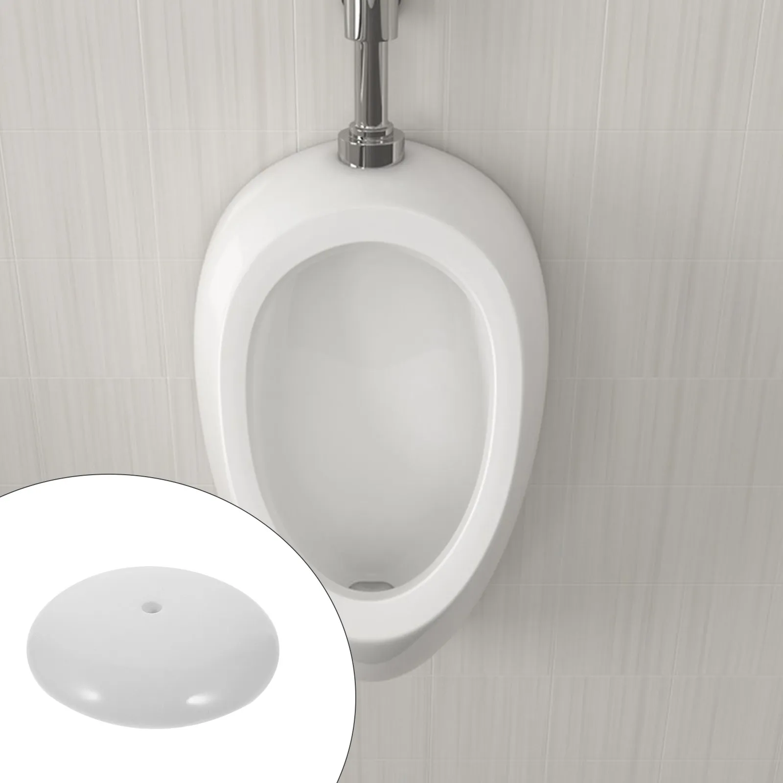 

Ceramic Urinal Stopper Drain Cover for Office Dorm Public Restrooms Odor Blocking Splashing Prevention Urinal Filter Plug