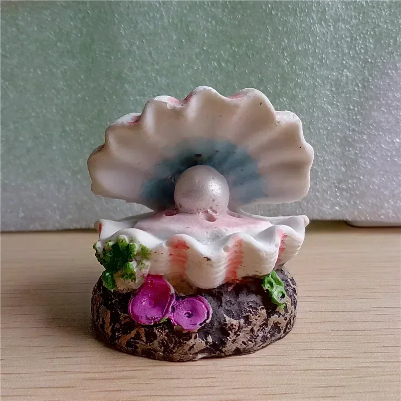 Pearl Shell Air Bubble Stone Fish Tank Decoration Aquarium Decor Air Stone  Air Pump Bubbler Ornament