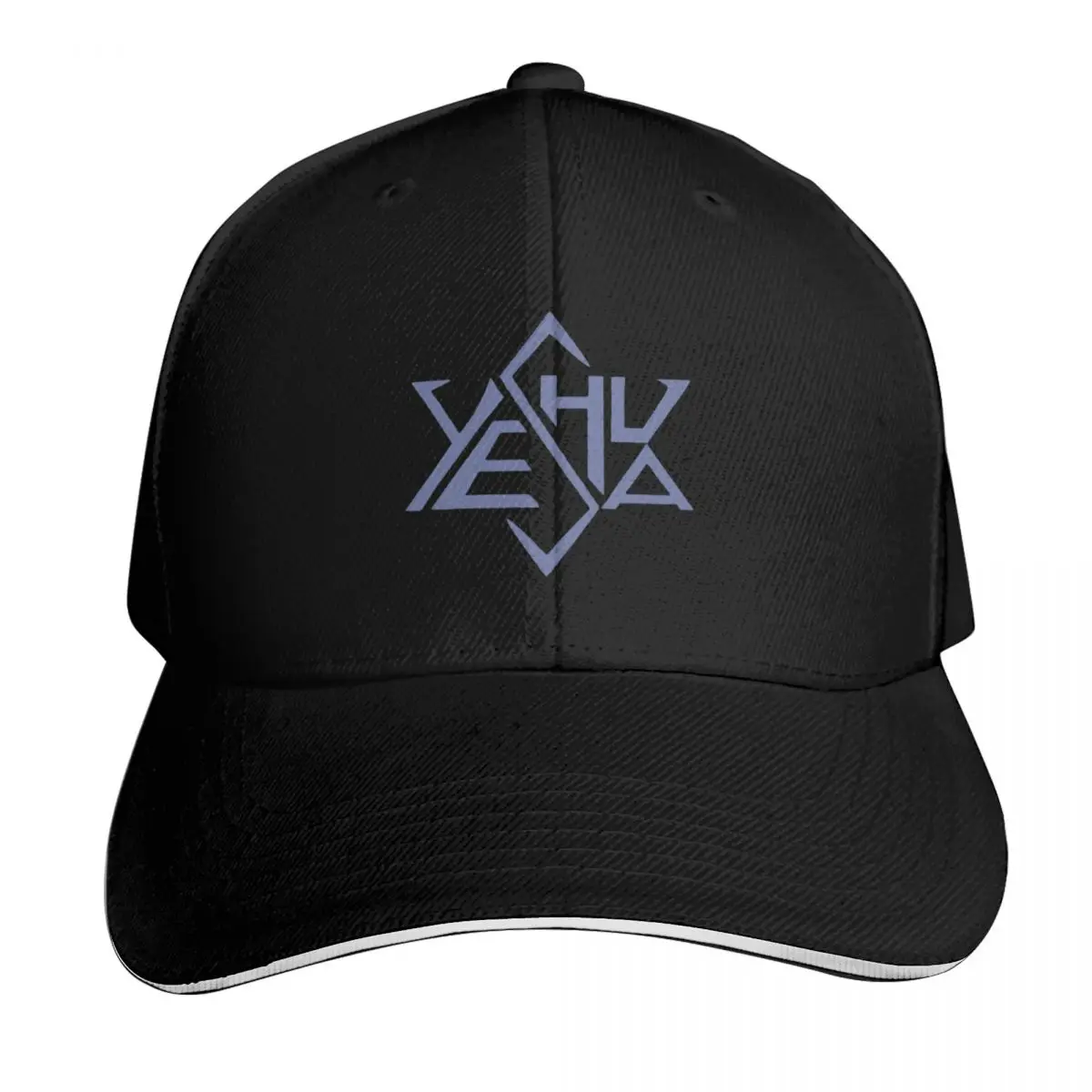 Yeshua Super Star Tetrahedron of David Baseball Cap Breathable Mesh Back Adjustable Buckle Closure Moisture Wicking Quick Dry