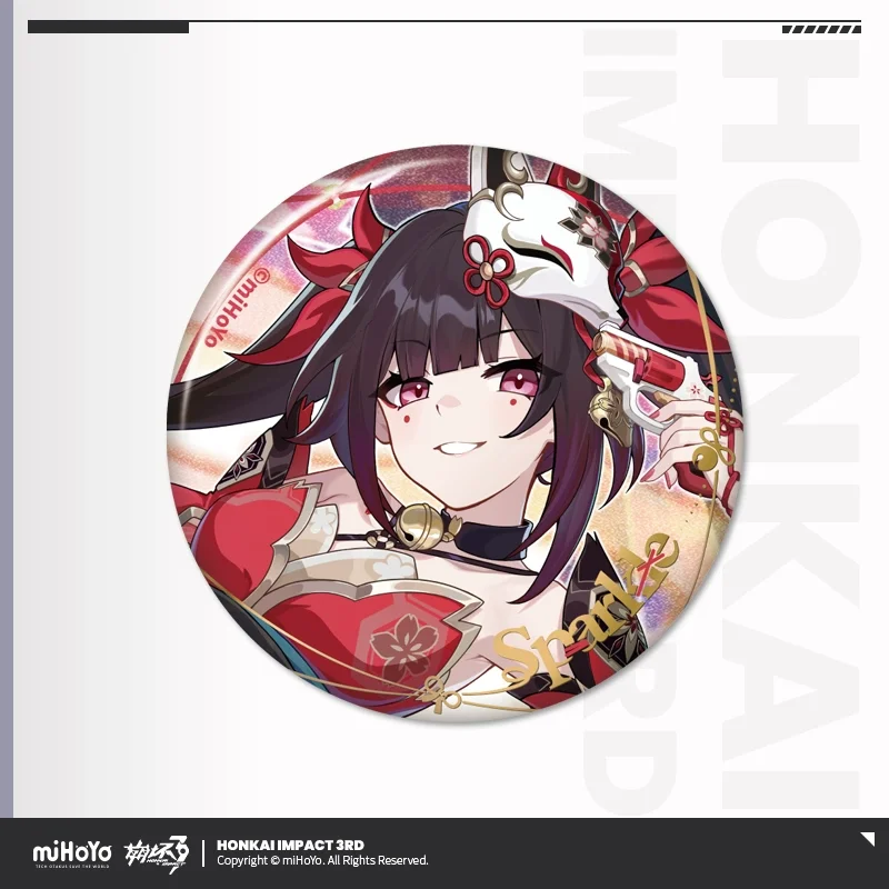 Presale Sunsyea Honkai Impact 3rd Official Merch miHoYo Original Authentic GXQY Theme Series Badge Sparkle Vita Sampo