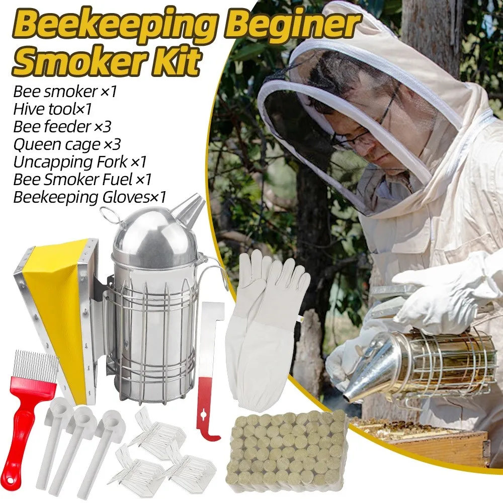 

Beekeeping Electric Smoker Bees Smoke Bombs Bee European Dome Tool Product Beehive Equipment For Beekeeper Suppiler