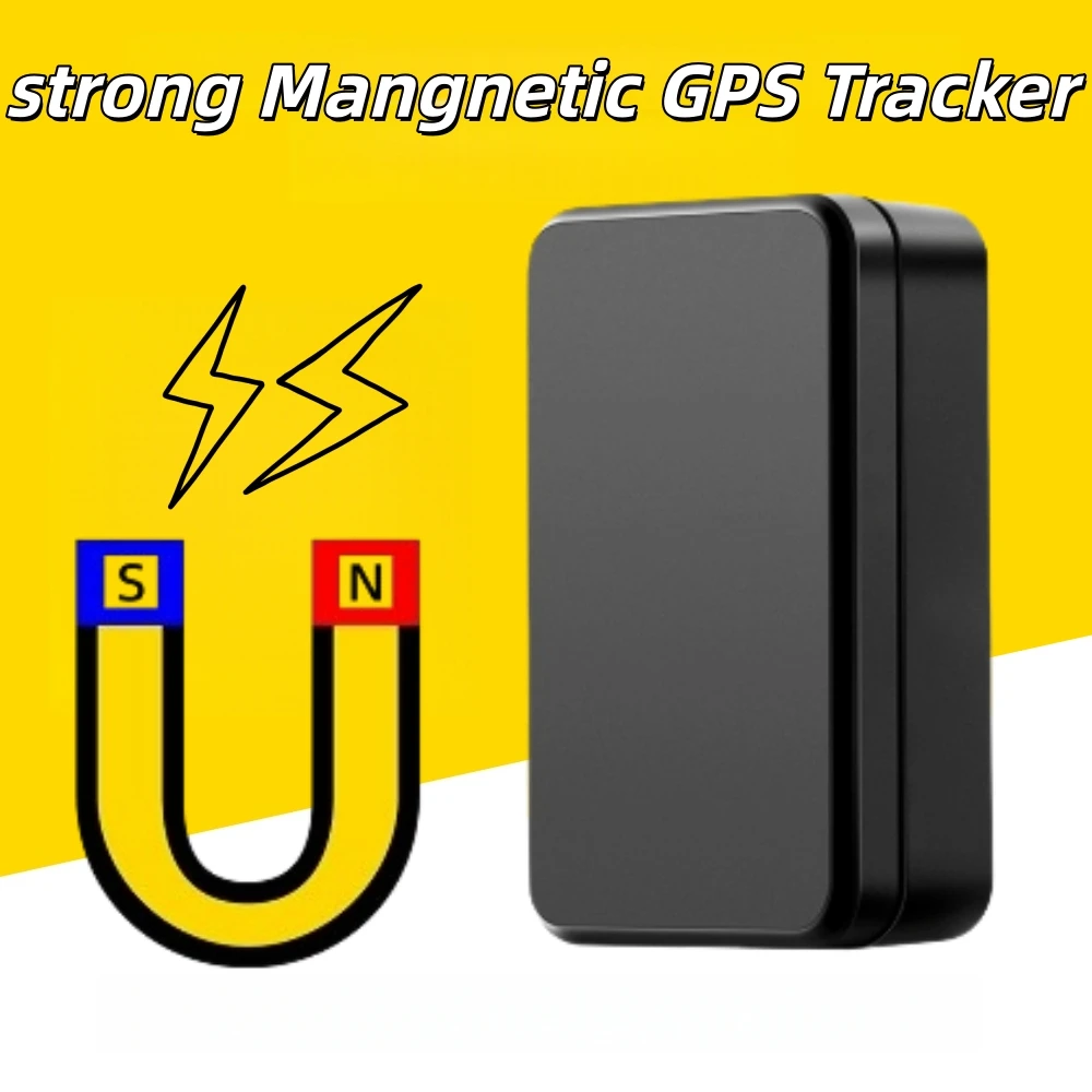 2G Magnetic GPS Tracker GPS+Beidou LBS Real Time Anti-theft Locator Geo-fence Alert History Track for Car Pets Elder Kids