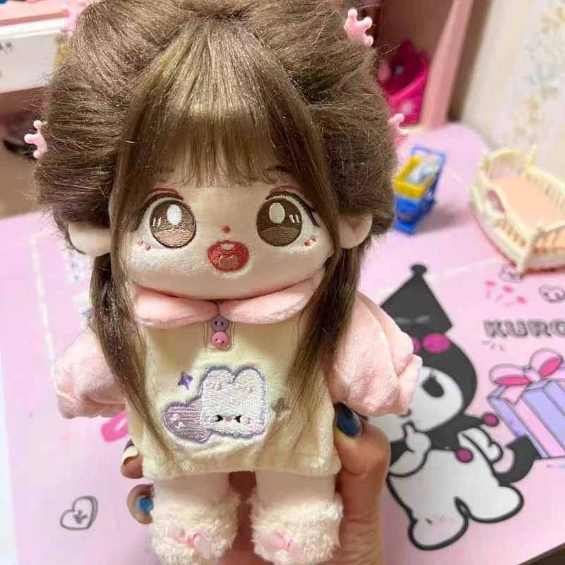 Muñeco de peluche de algodón de 20cm, bonito juguete Convertible de felpa con esqueleto, decoración creativa y exquisita, regalo que aumenta el cerebro