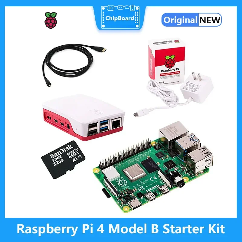 Raspberry Pi 4 Model B 8GB RAM Starter Kit