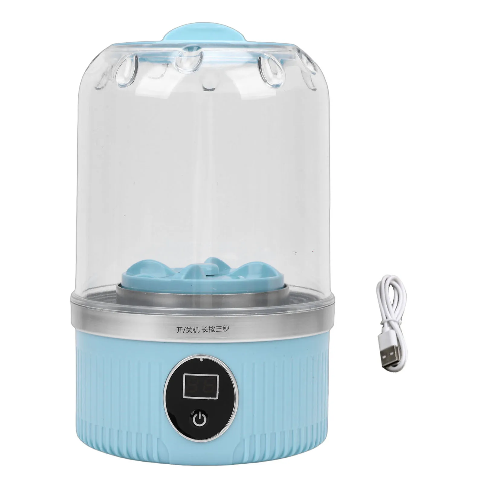 Draagbare wasmachine, ondergoedwasmachine, oplaadbare draadloze wasmachine voor bh's, ondergoed en sokken.