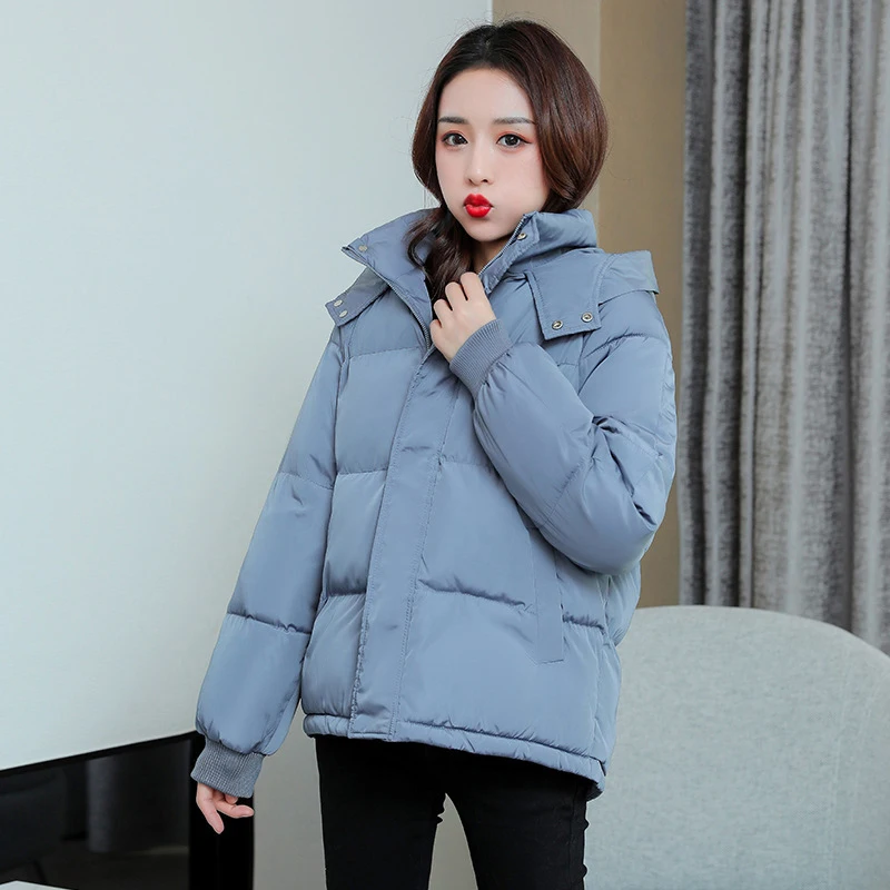 

New Winter Women's Jacket Women's Korean Version Of Loose Cotton Padded Jacket Bread Suit Short Padded Jacket Trend Winter