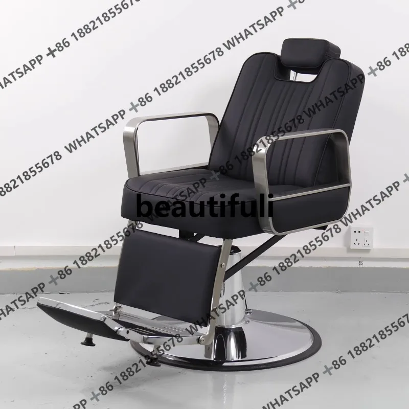 

The new barber shop chair is dedicated to the hair salon, which can be reclined and simple. The barber shop seat
