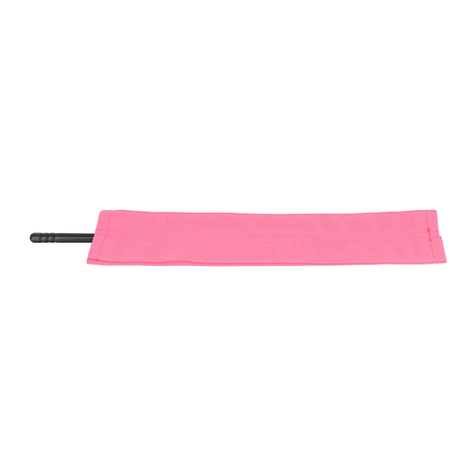 Silicone Flute Cleaning Rod With Absorbent Cloth 34.6cm Multifunctional Instrument Cleaner For Flutes & Piccolos Pink Blue Grey