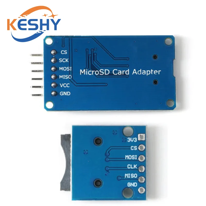 Micro SD Storage Expansion Board Micro SD TF Card Memory Shield Module SPI For Arduino