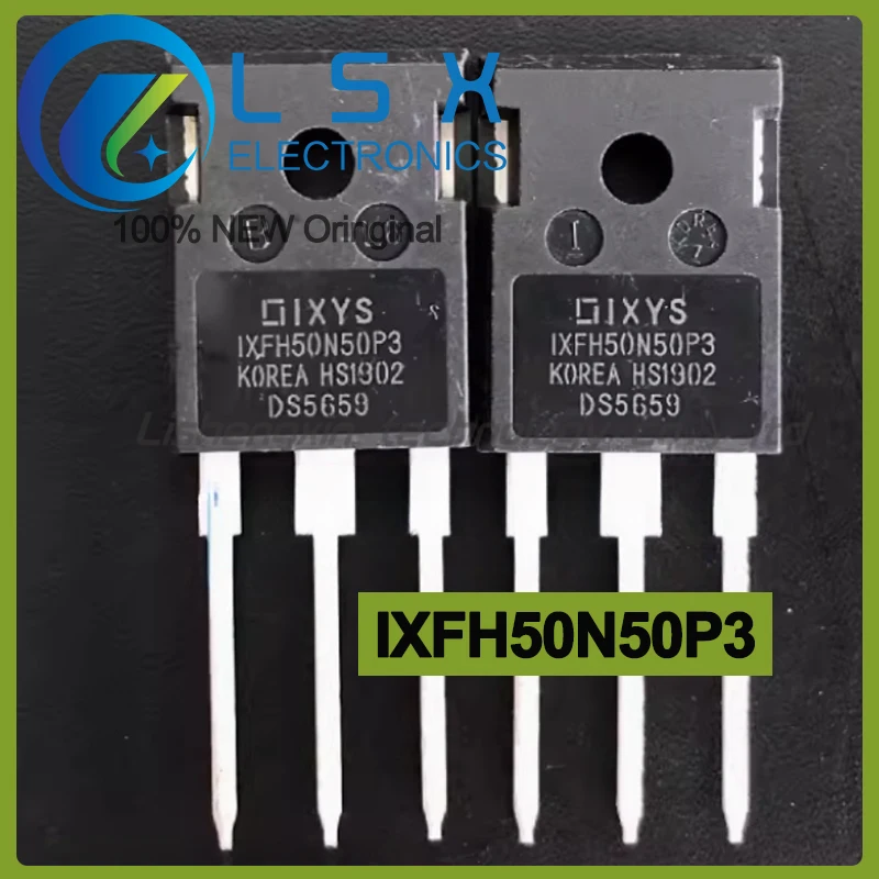 5-10pcs IXFH50N50P3 TO-247 500V 50A New and Original