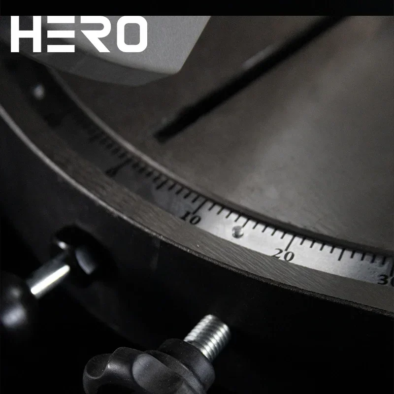 HERO Heavy Duty Brushless Chop Cold Metal Saw Cutting Circular Miter Saw Machine for Tube Pipe