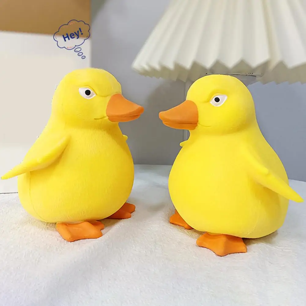 

Tpr Duck Toy Soft Tpr Yellow Duck Stress Relief Toy for Kids Teens Adults Slow Rebound Pineapple Duck Fidget Toy Anxiety Relief