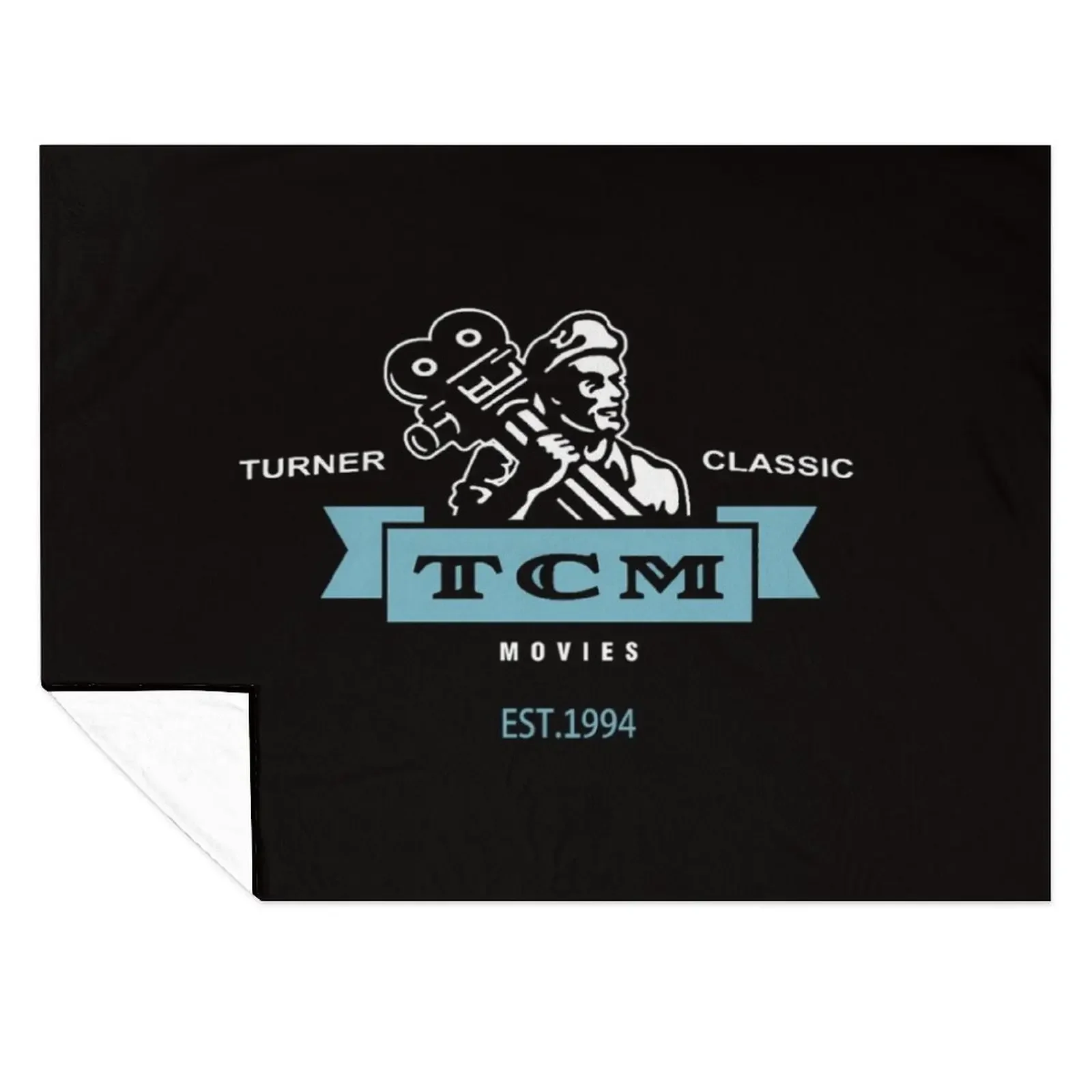 

Retro Vintage Turner Classic Movies Throw Blanket Beach Decoratives Multi-Purpose Luxury Blankets
